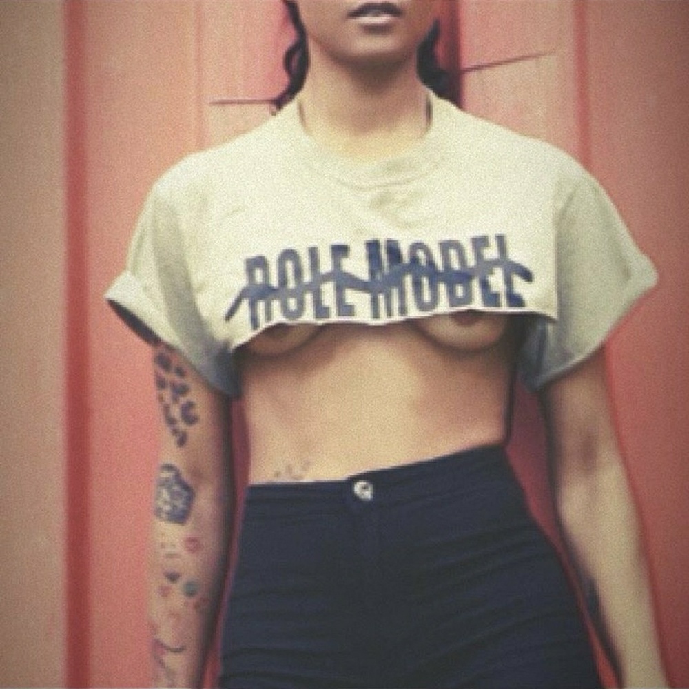 Super high Crop t-shirt